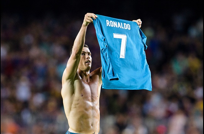 Eden Hazard takes Cristiano Ronaldo's old Real Madrid No 7 shirt