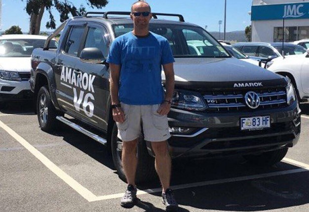 <B>NEW V6:</B> Wheels24 reader Johan Wehrmann test drove the new VW Amarok in 3.0-litre V6 guise in Tasmania. <i>Image:Johan Wehrmann </i>