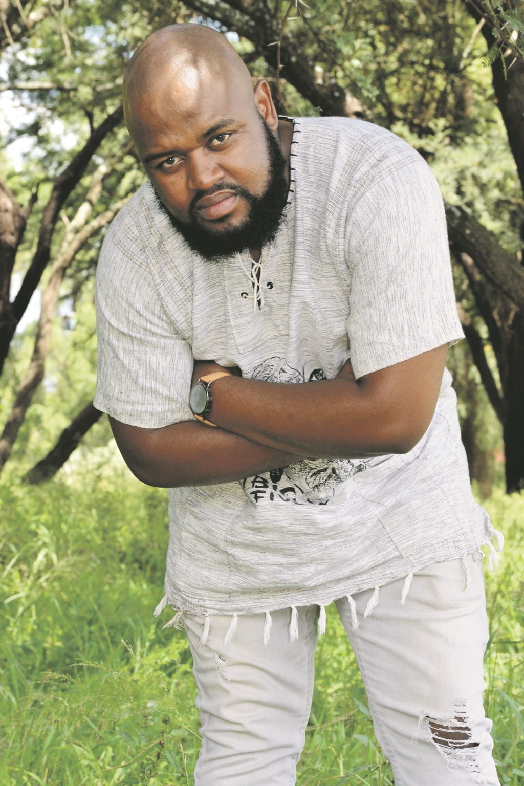 Pedi rapper Mopedy will release his second album titled Peu next week.  Photo by          Desmond Boshego