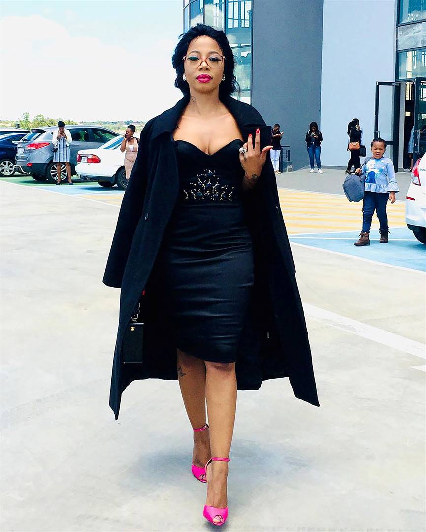Singer, Kelly Khumalo. Photo from Instagram.Photo by 