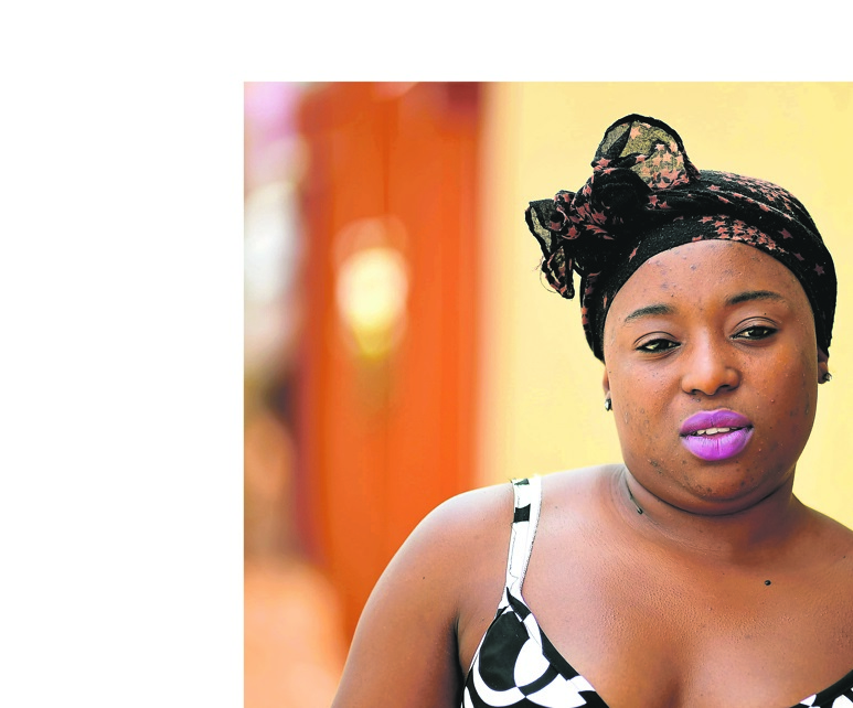 Lebohang Chauke was threatened by a con artist who tried to steal her money. Photo by Lucky Morajane