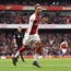 Aubameyang brace sparks Arsenal late show