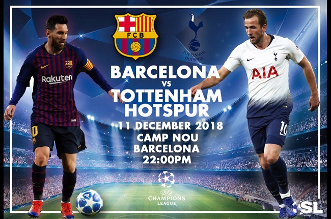 FC Barcelona vs. Tottenham Hotspur 2018