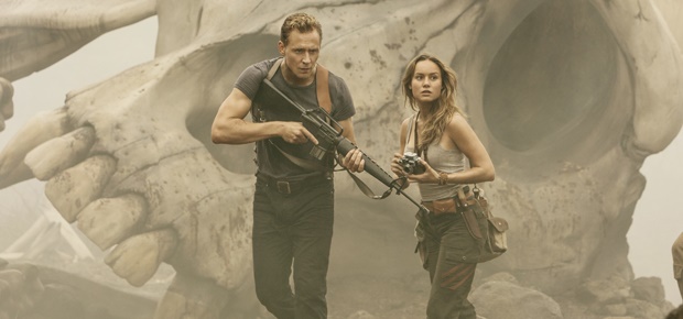 Tom Hiddelston and Brie Larson in Kong: Skull Island (Warner Bros)