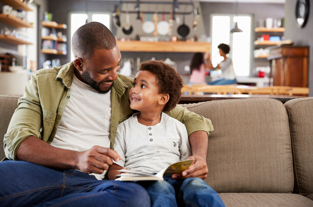 Giving your undivided attention when reading to your children will encourage them to read, while also developing their social and emotional skills.