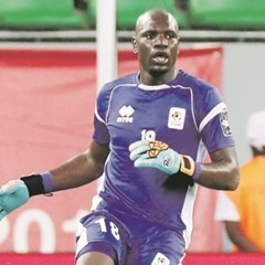 DOUBTFUL: Denis Onyango may miss the game against his home boys. (Chris Ricco, BackpagePix)