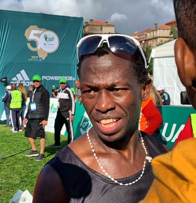 Two Oceans Marathon winner Bongmusa Mthembu