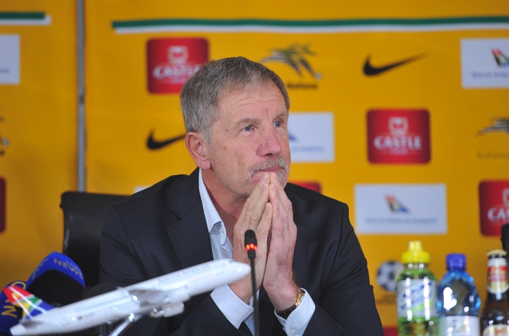 Bafana Bafana coach Stuart Baxter.
Photo: Backpagepix