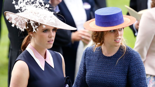 Princess Beatrice and Princess Eugenie attend the Royal Ascot