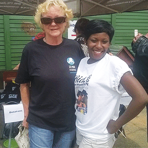 Cora Bailey, animal activist in Soweto