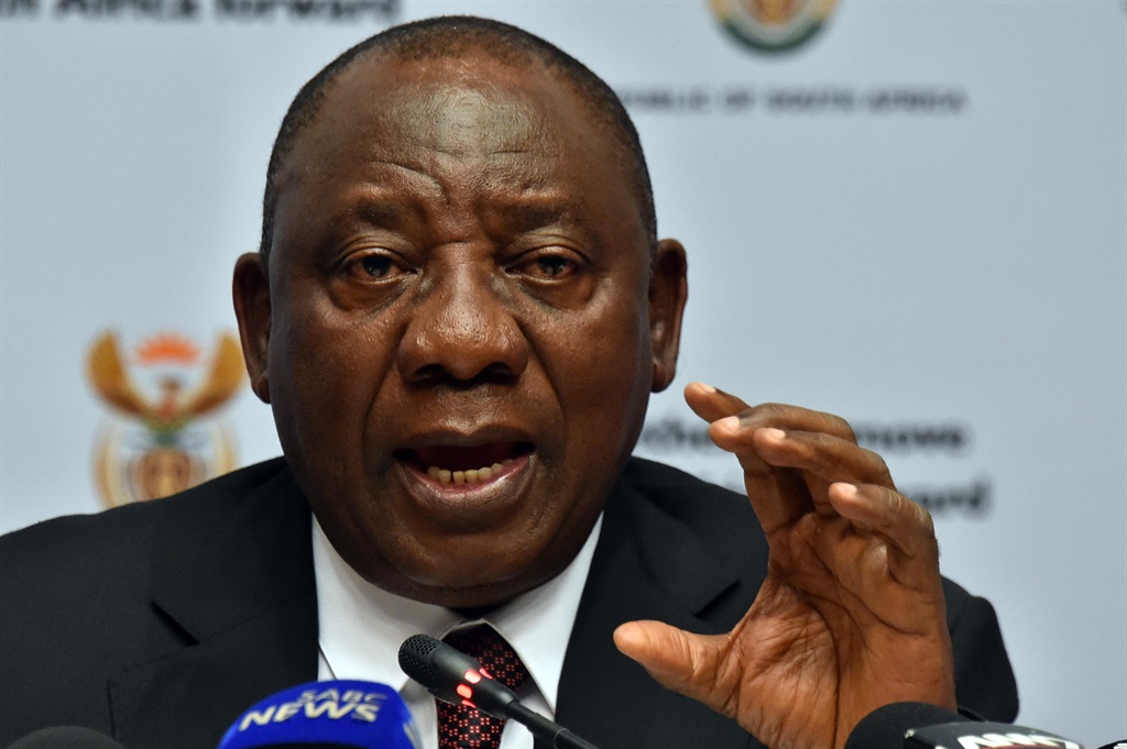 Deputy President Cyril Ramaphosa wants ‘entrepreneurship’ to be included in the basic education school curriculum. Picture: Elmond Jiyane, GCIS