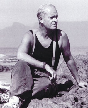 Pieter-Dirk Uys in Melkbosstrand, Western Cape.