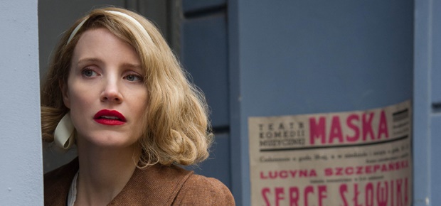 Jessica Chastain in The Zookeeper's Wife. (Times Media Films)