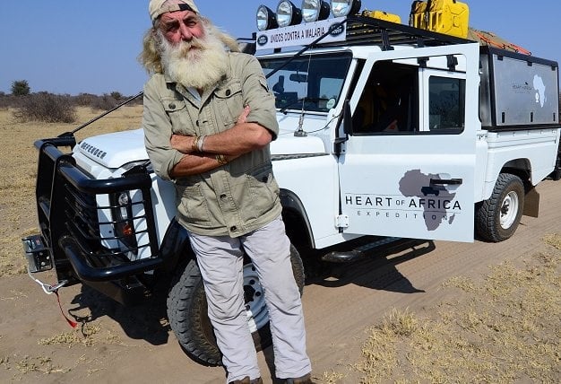 <b>FIGHTING MALARIA:</b> 'Malaria is a deadly disease but it is also easily preventable,' says adventurer Kingsley Holgate as he joins forces with Land Rover to combat Malaria in Africa. <i>Image: Motorpress</i>
