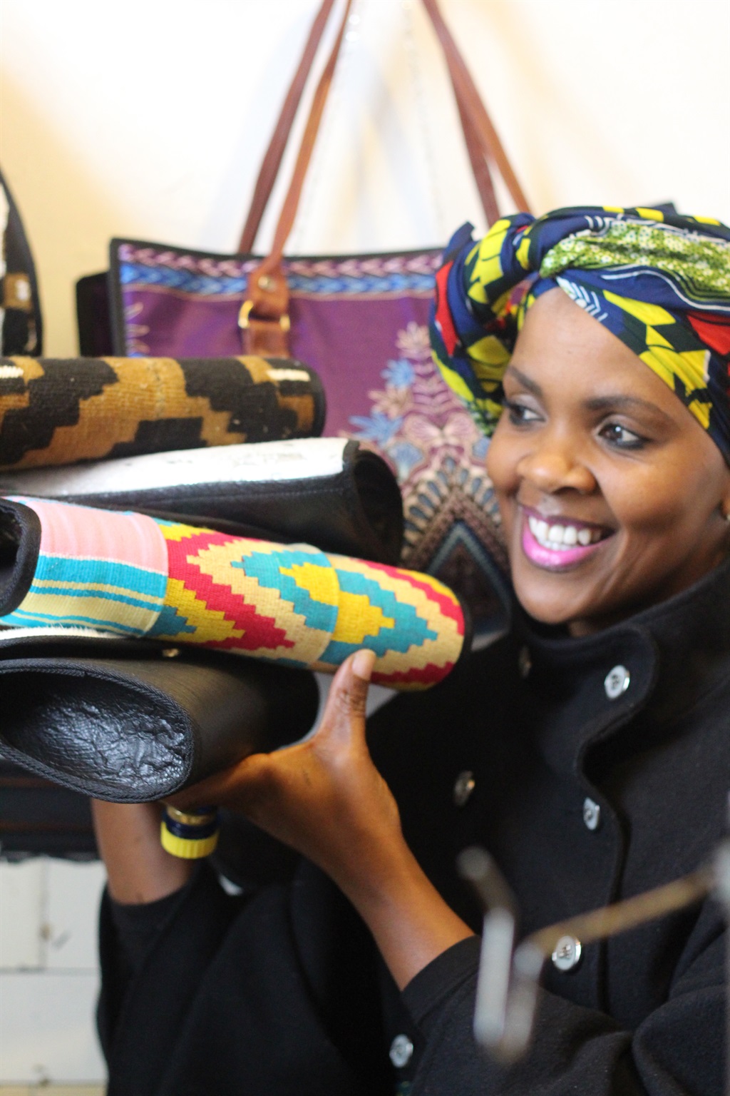 A new report says that the government needs to remove the red tape to make things easier for entrepreneurs, such as Thuleka Duke, of ATG EKASI Handbags and Clothing.