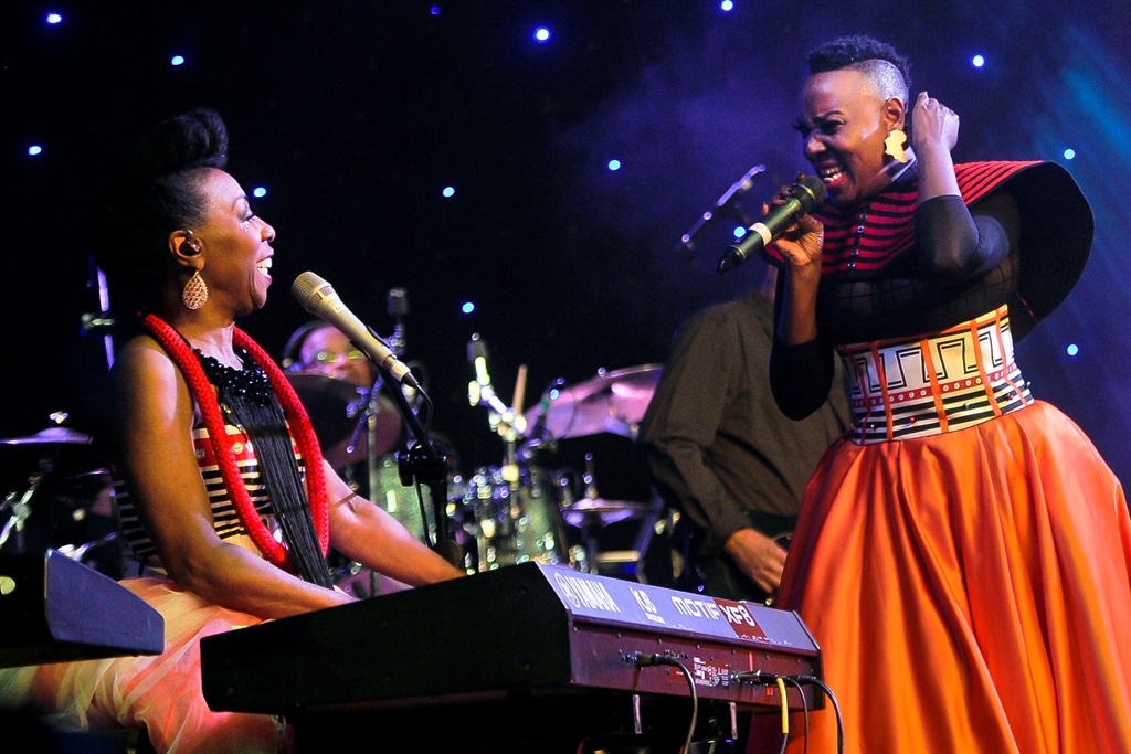 Oleta Adams and Wanda Baloyi. Pictures: Rosetta Msimango