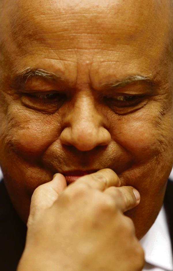 HEAT IS ON: Finance Minister Pravin Gordhan appears to be on a collision course with President Jacob Zuma.