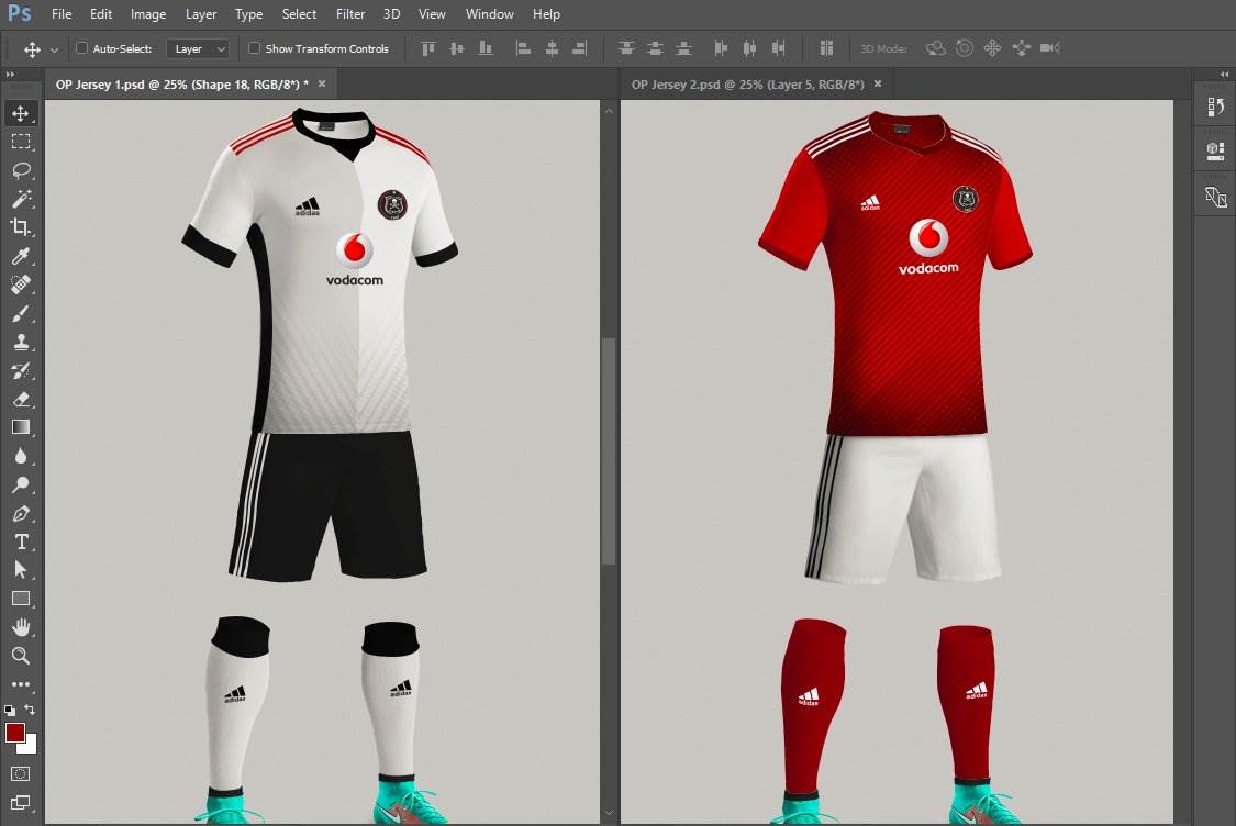 5 Loud Orlando Pirates Concept Jerseys Showcased