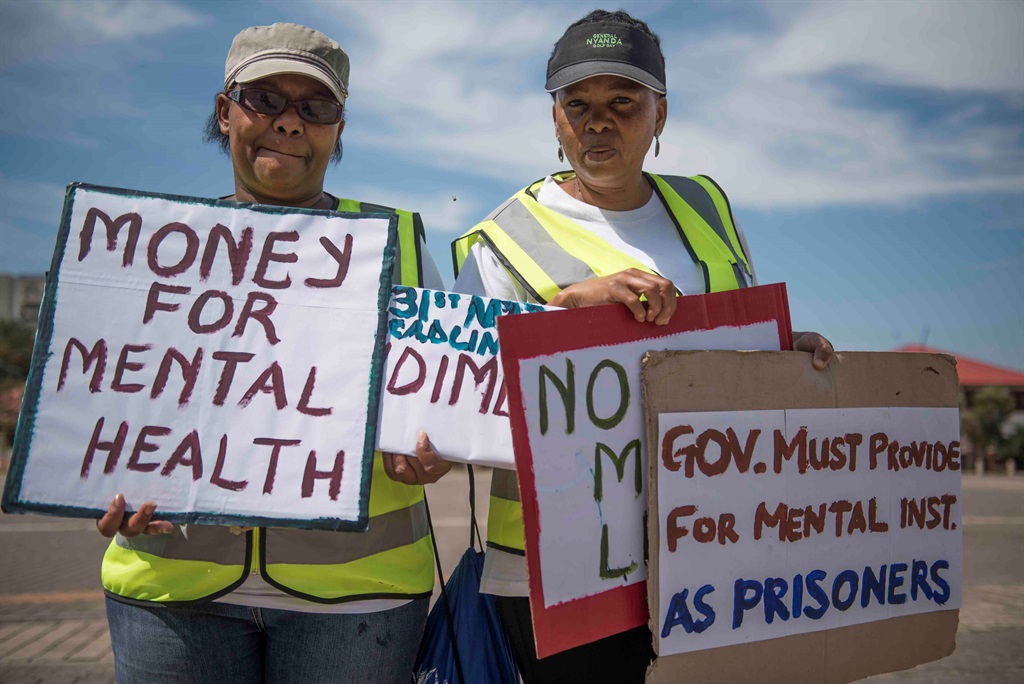 Families of psychiatric patients protested last year after the Gauteng health department ended its contract with Life Esidimeni.Picture: Alet Pretorius