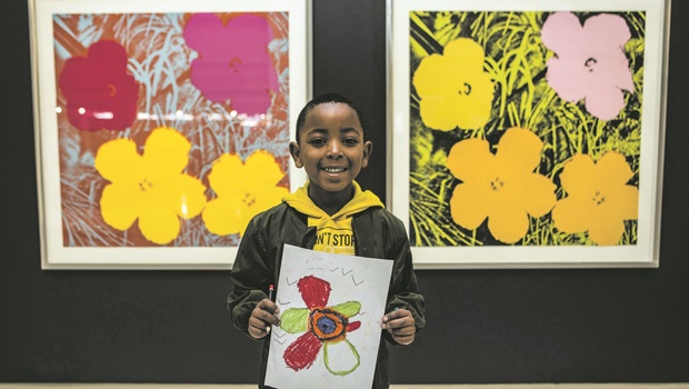 Thousands of school children will tour the Andy Warhol: Unscreened exhibition at Wits Art Museum in Johannesburg PHOTO: Michael Lewis