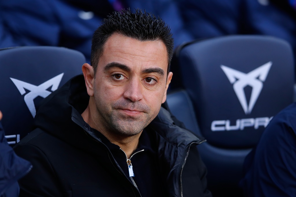Barcelona head coach Xavi Hernandez. (Photo by Eric Alonso/Getty Images)