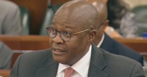 <p><strong>Eskom CEO Brian Molefe in Parliament on Tuesday:</strong></p><p></p>