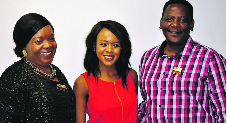 From left: Virginia, Nkateko and John Khoza are living their dreams, thanks to Botle Buhle.