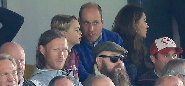 Prince George and Prince William (Photo: Getty Images)