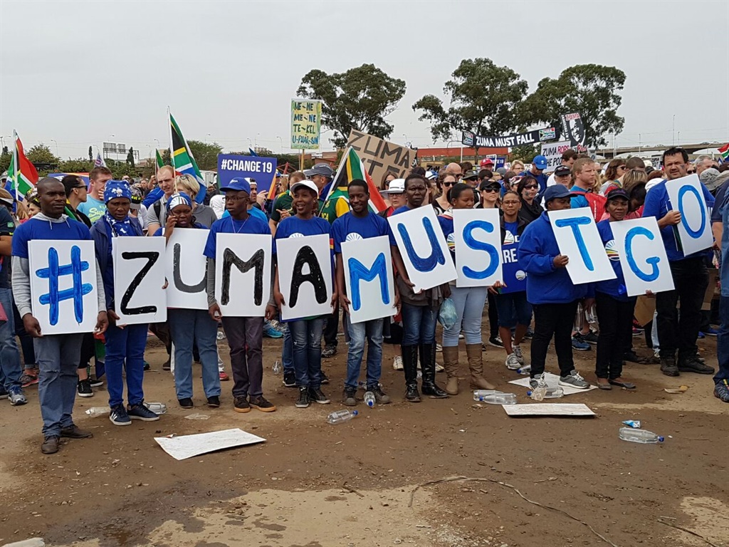 Anti Zuma Marches