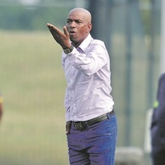 PROMISED  LAND: Roger Sikhakhane’s Thanda Royal Zulu need six more wins to secure promotion. (Muzi Ntombela, Backpagepix)