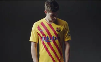 Barcelona 'to ditch iconic yellow and red diagonal striped fourth kit after  four years' with new design revealed