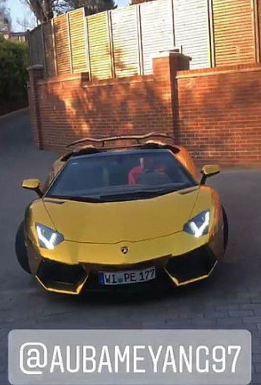 See How Pierre-Emerick Aubameyang Crashed His  Customised Lamborghini  | Soccer Laduma