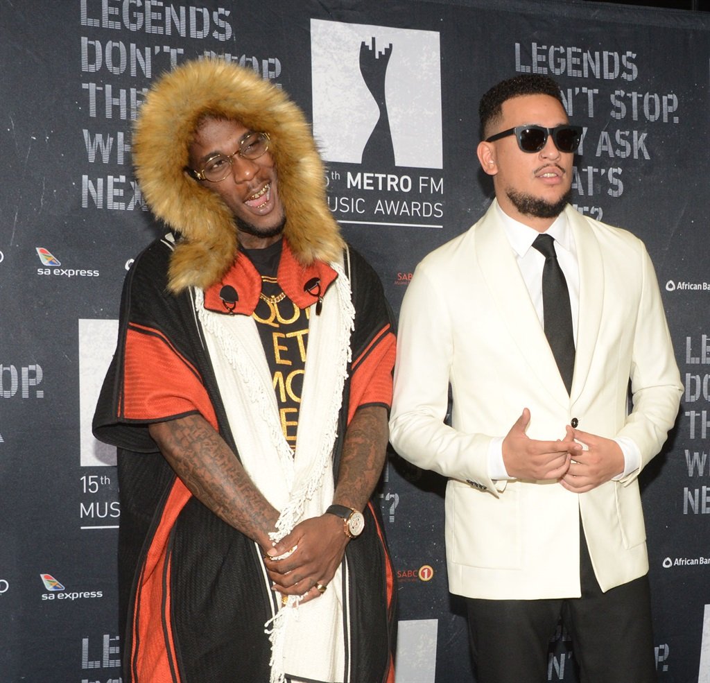 Nigerian Hip Hop star Burna Boy and SA Rapper Star