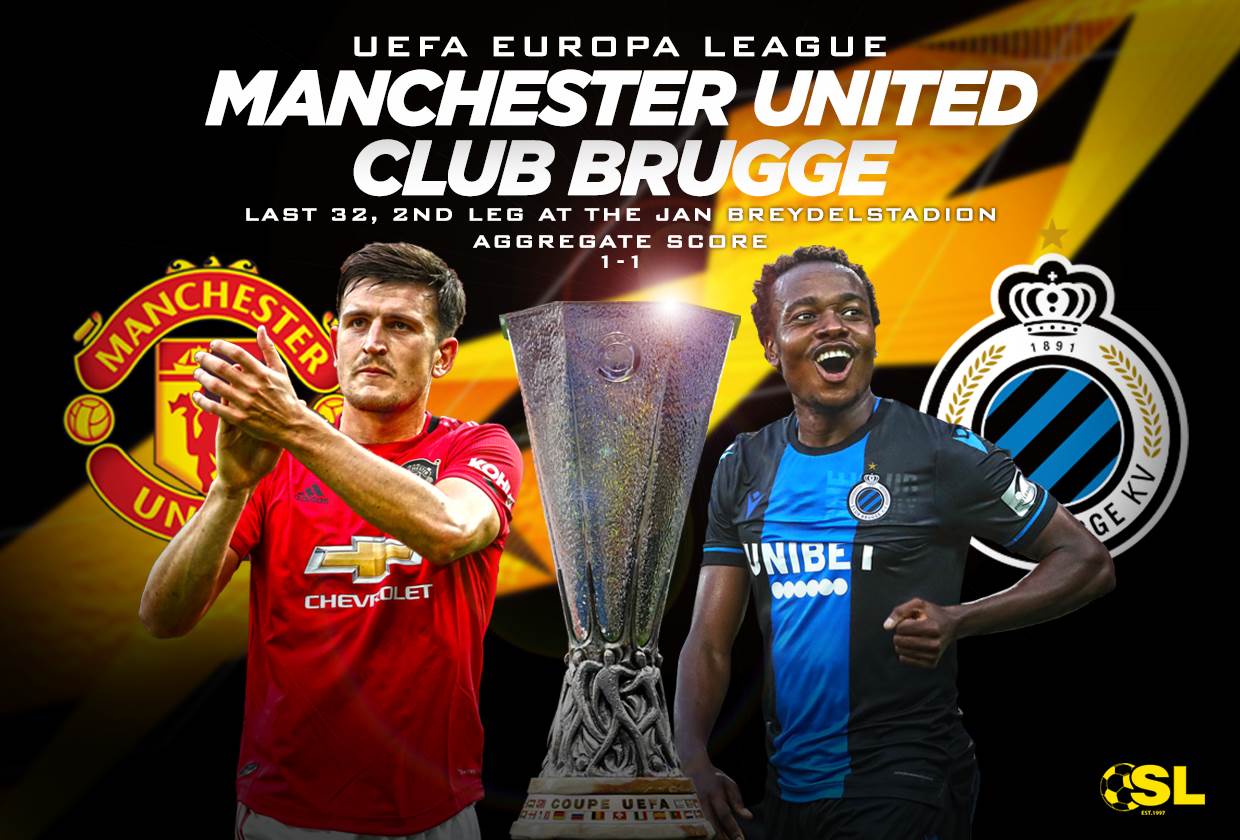 UEFA Europa League Starting XI: Manchester United Vs Club Brugge | Soccer  Laduma