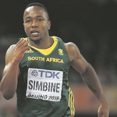 FAST AS LIGHTNING:  According to top mentors, Akani Simbine’s vast experience and skills make him a favourite at the SA National Championships. (Cameron Spencer, Getty Images)