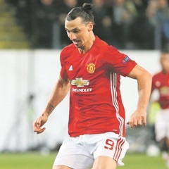 BEAST:   Zlatan Ibrahimovic will carry the hopes of Man United. (Jean Catuffe, Getty Images)