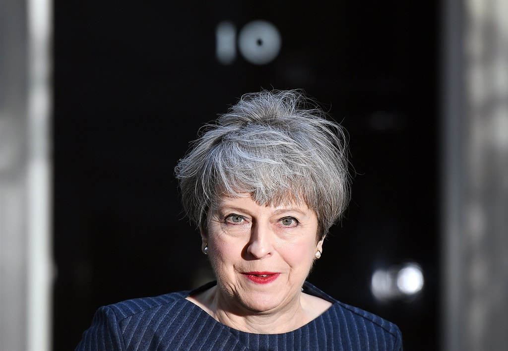 British Prime Minister Theresa May. Picture: Andy Rain/EPA