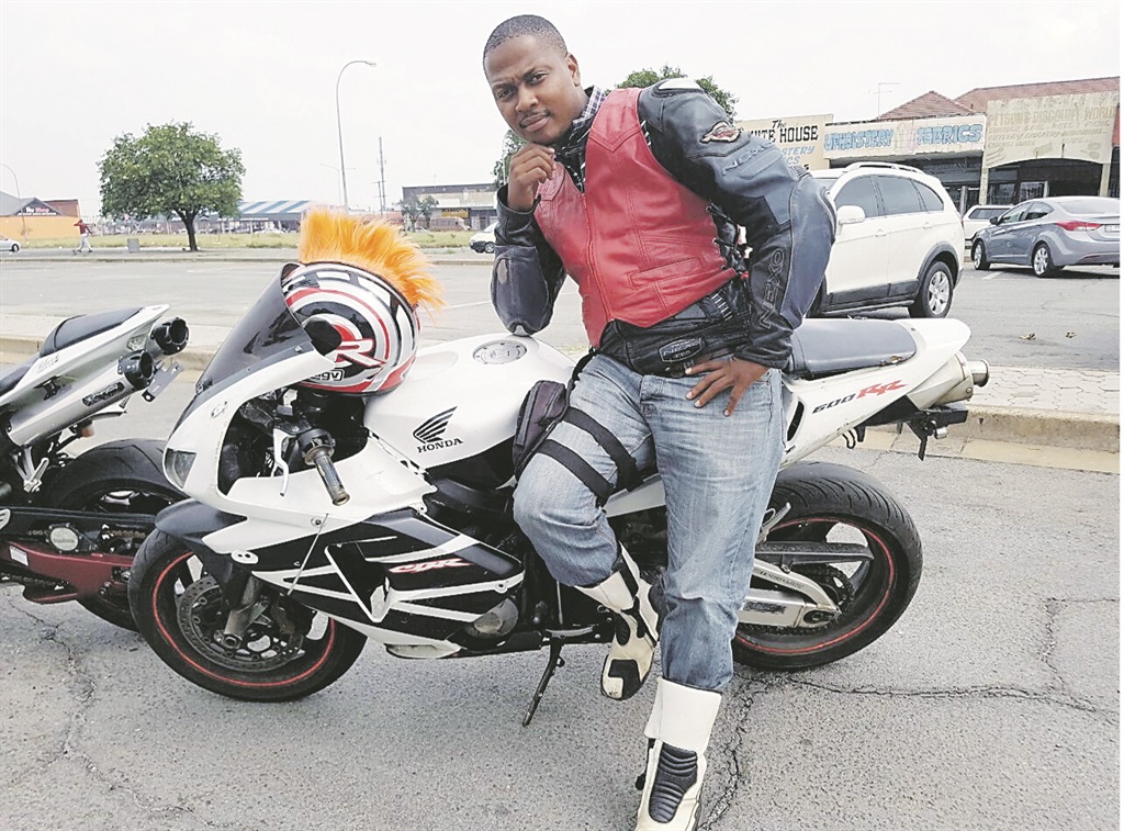 Once the fire was lit in Lerato Naare, he knew he would ride forever! Photo by Sifiso Jimta