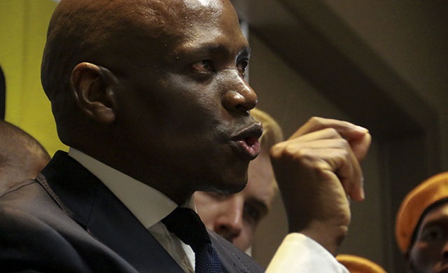 Former SABC chief operations officer Hlaudi Motsoeneng was unapologetic about his call for 90% local music and 80% local television in South Africa.PHOTO: Phelokazi mbude