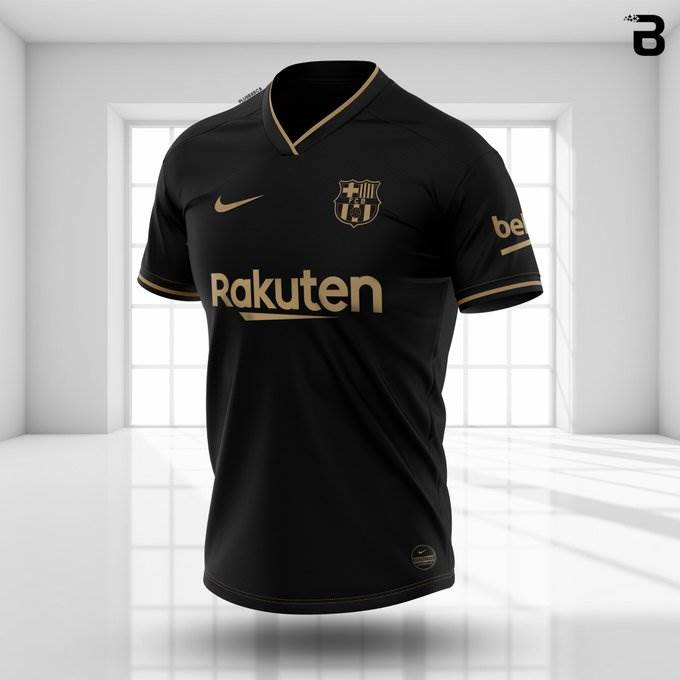 FC Barcelona 2020/21 Kit Leaked? Mirrors Kaizer Chiefs' Black Anniversary  Jersey