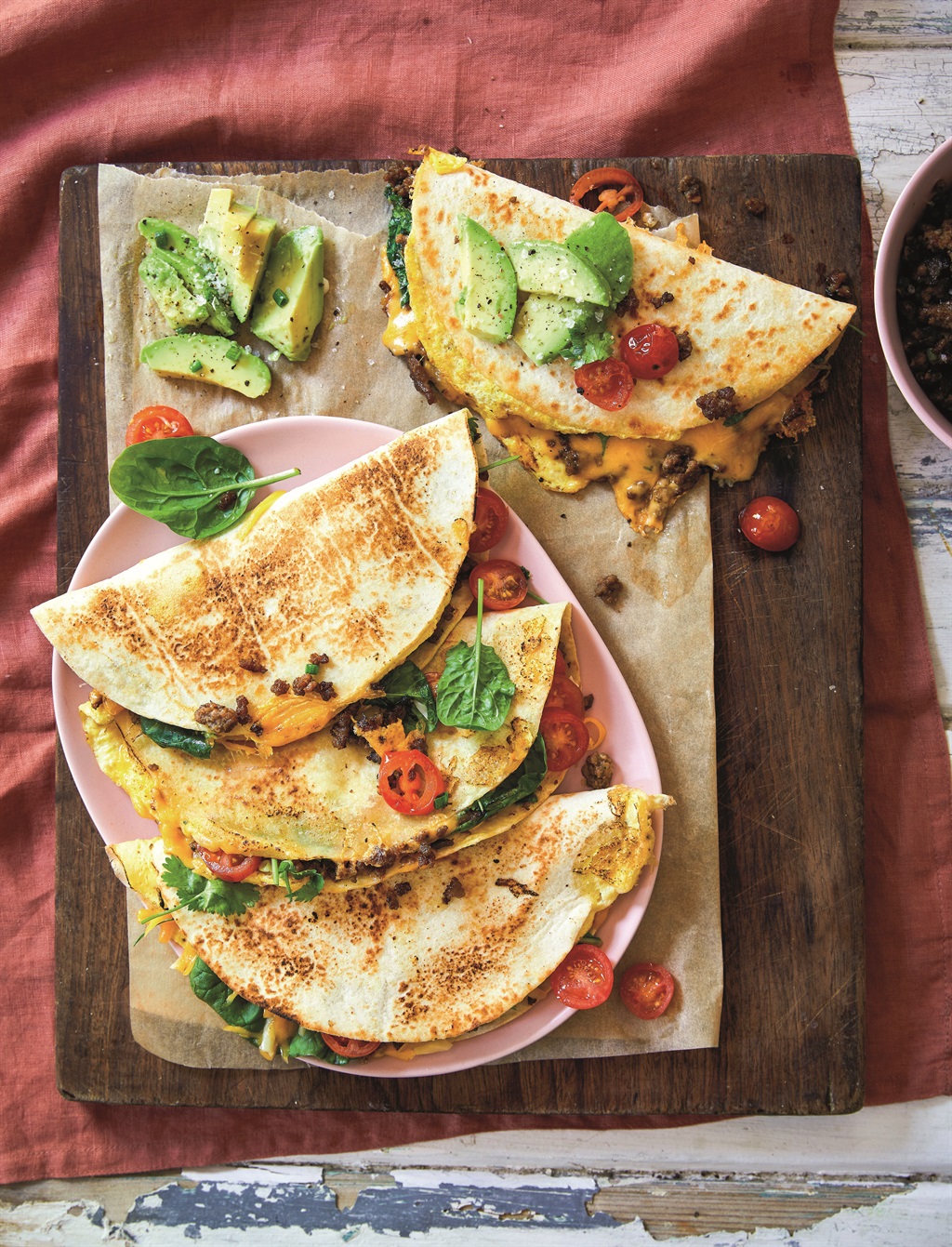 Load-shedding recipe! Quesadilla with BBQ-flavoured mince | Home