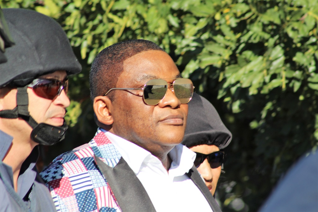 Timothy Omotoso after the airport arrest by the Hawks on Thursday. Picture: Nosipiwo Manona