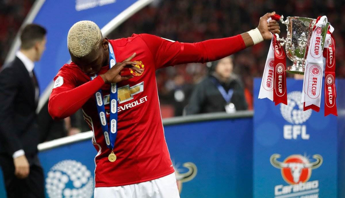 B/R Football on X: Paul Pogba's dabbing emoji hat and use of #swag might  be the best thing you see today 😎 (📷 via IG: @paulpogba)   / X