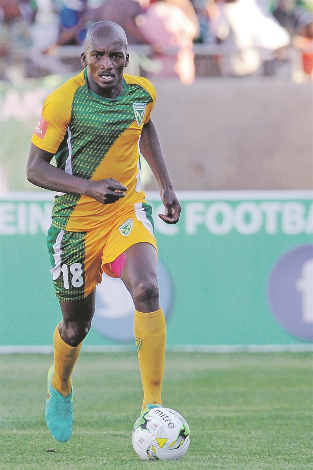 Lehlohonolo Nonyane is positive that Golden Arrows have the quality to lift the Nedbank Cup. Photos by Gallo Images