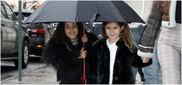 North West and Penelope Disick (PHOTO: Gallo images/ Getty images)