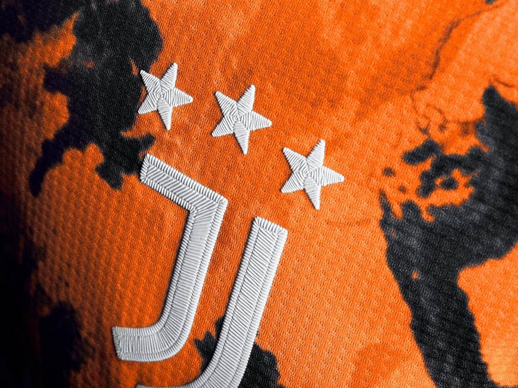 Adidas 2020-21 Juventus Third Jersey - Orange-Black