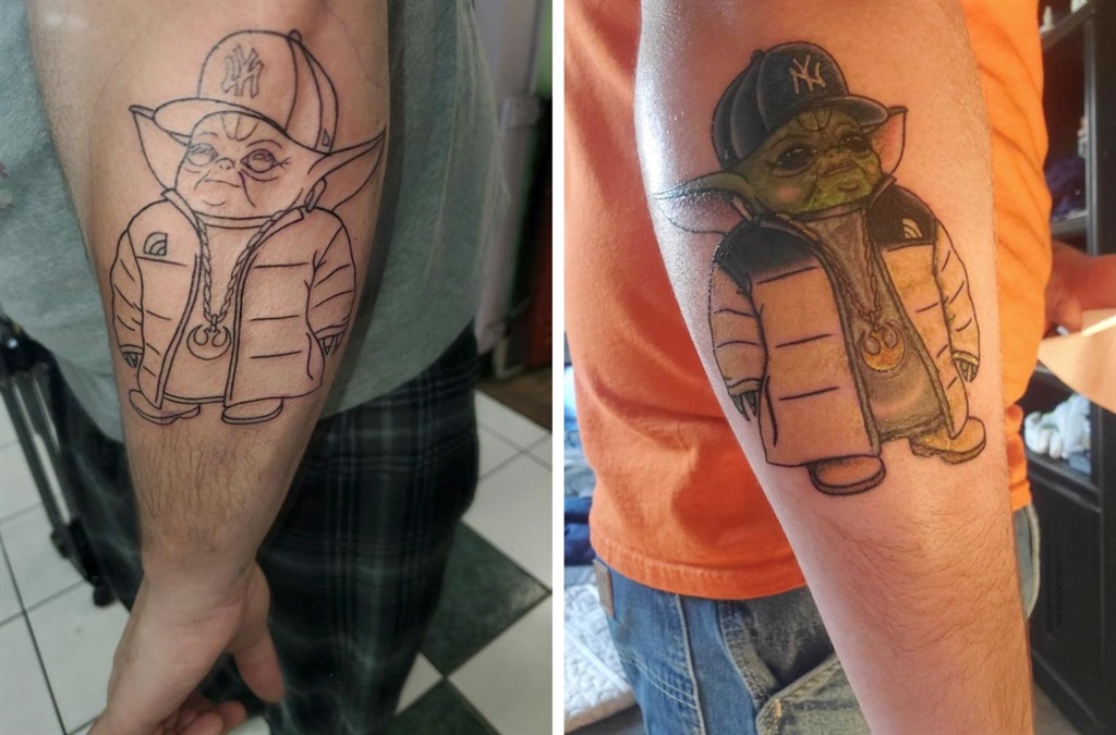 A Man Who Got A Baby Yoda Meme Tattoo Explains What Led Him To That