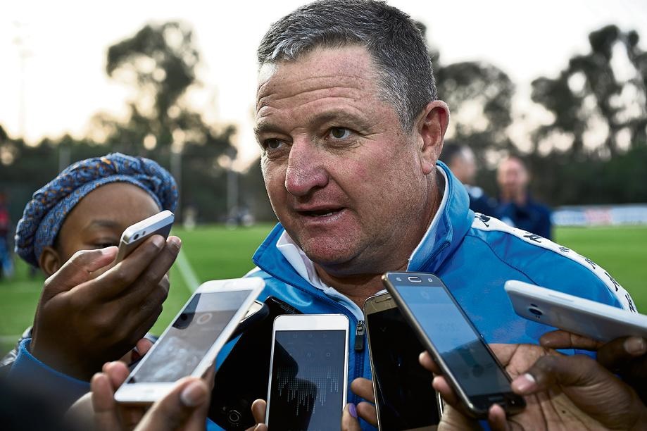Bidvest Wits coach Gavin Hunt is aware that the spotlight is now on his team. Photo by Themba Makofane