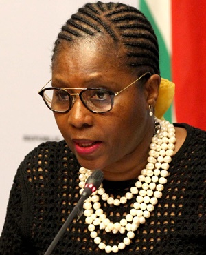 Minister of Communications Ayanda Dlodlo (GCIS)