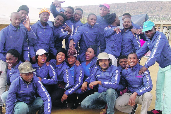 Ikatleng Social Club fights poverty with education.               Photo by Aaron Dube